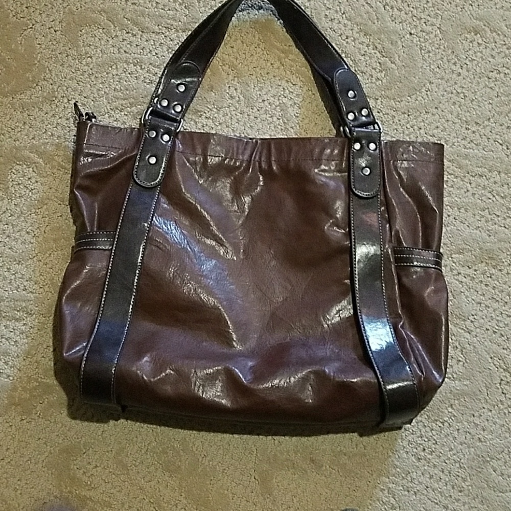 Large brown purse - Picture 3 of 3